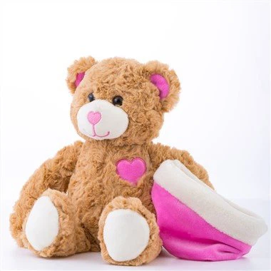 Bear with Sleeping Hat Plush Toy