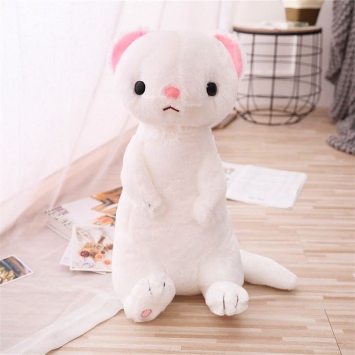 Kawaii Ferret Plush Toy Giant Stuffed Animal Toys Business Mascot Souvenirs