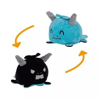 Customized Cute Reversible Stuffed Animal Unicorn Plush Double-sided Flip Soft Toy