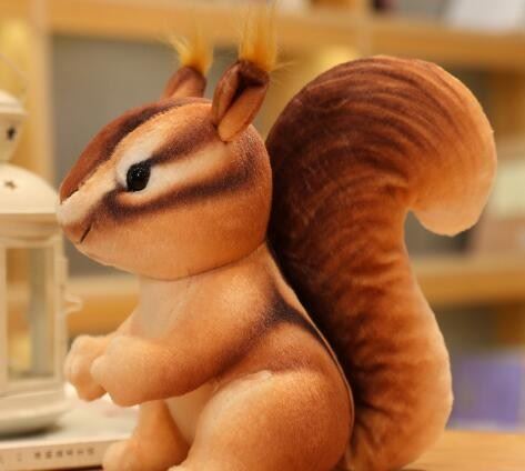 Wholesale Custom Stuffed Plush Simulation Squirrel Toy